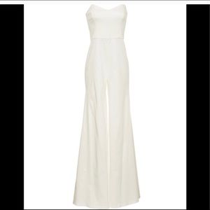 Caroline Constas White Jumpsuit